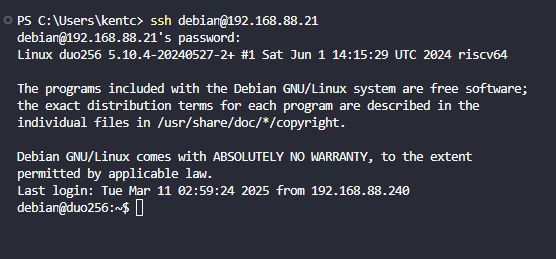 Install Debian on Milk-V Duo 256M
